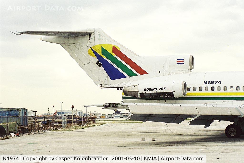 N1974, 1964 Boeing 727-23 C/N 18430, Aero Costa Rica