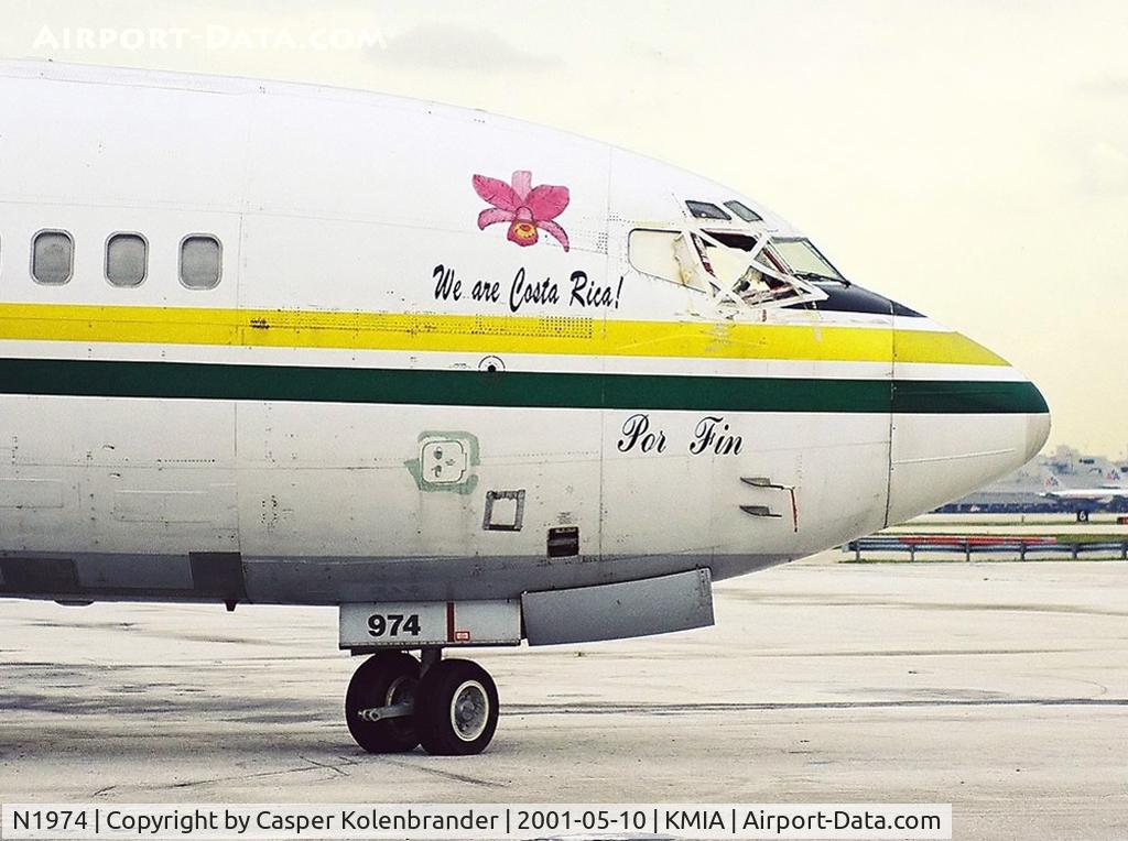 N1974, 1964 Boeing 727-23 C/N 18430, Aero Costa Rica
