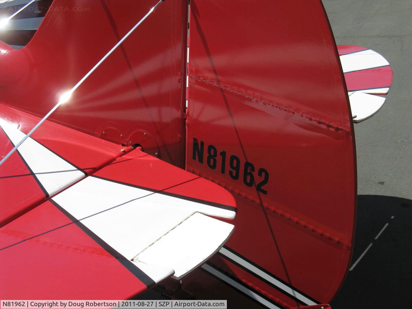 N81962, 1990 Steen Skybolt C/N 1 (N81962), 1990 Shull STEEN SKYBOLT, Lycoming O&VO-360 180 Hp, double-braced tail