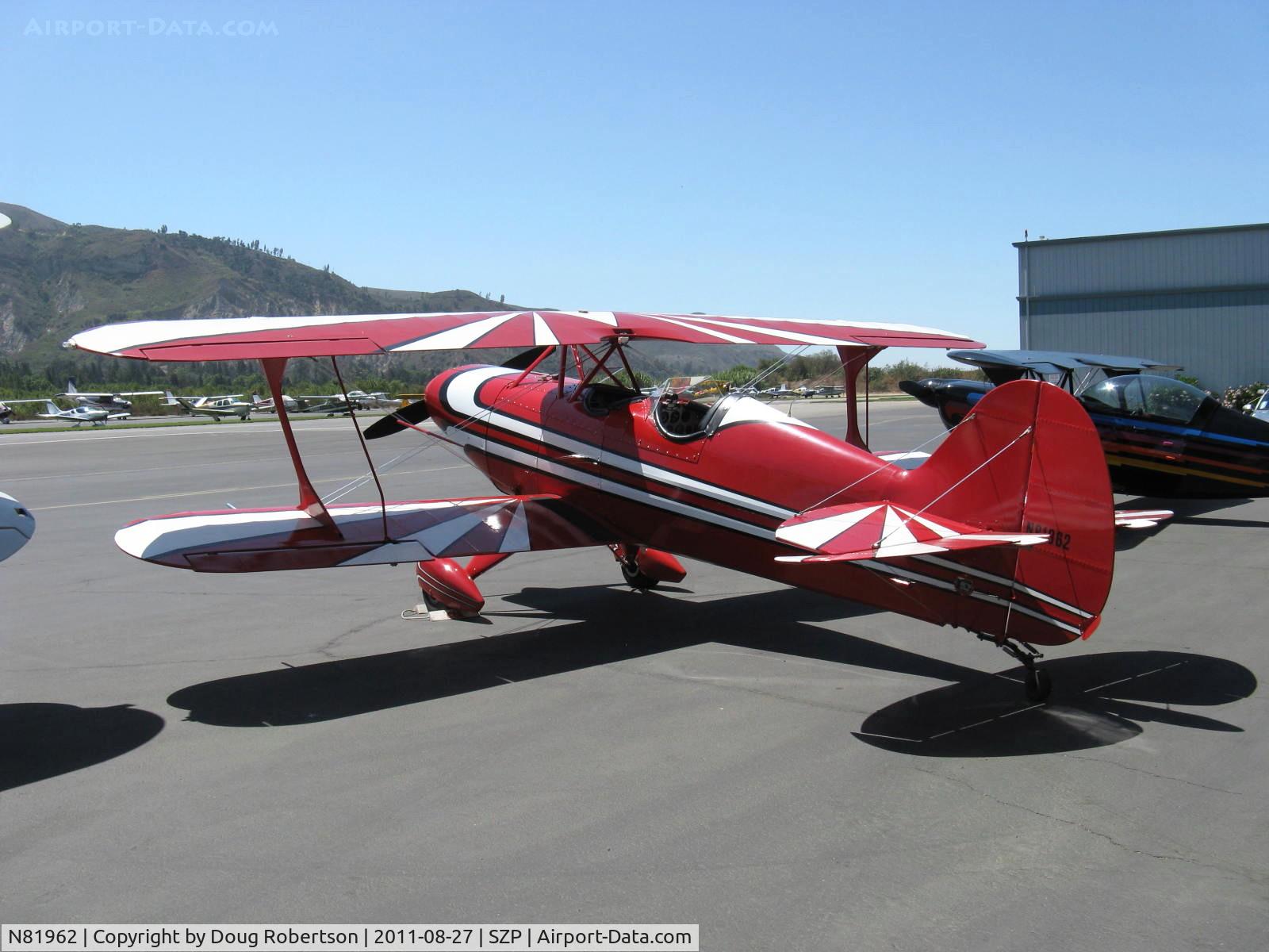 N81962, 1990 Steen Skybolt C/N 1 (N81962), 1990 Shull STEEN SKYBOLT, Lycoming O&VO-360 180 Hp