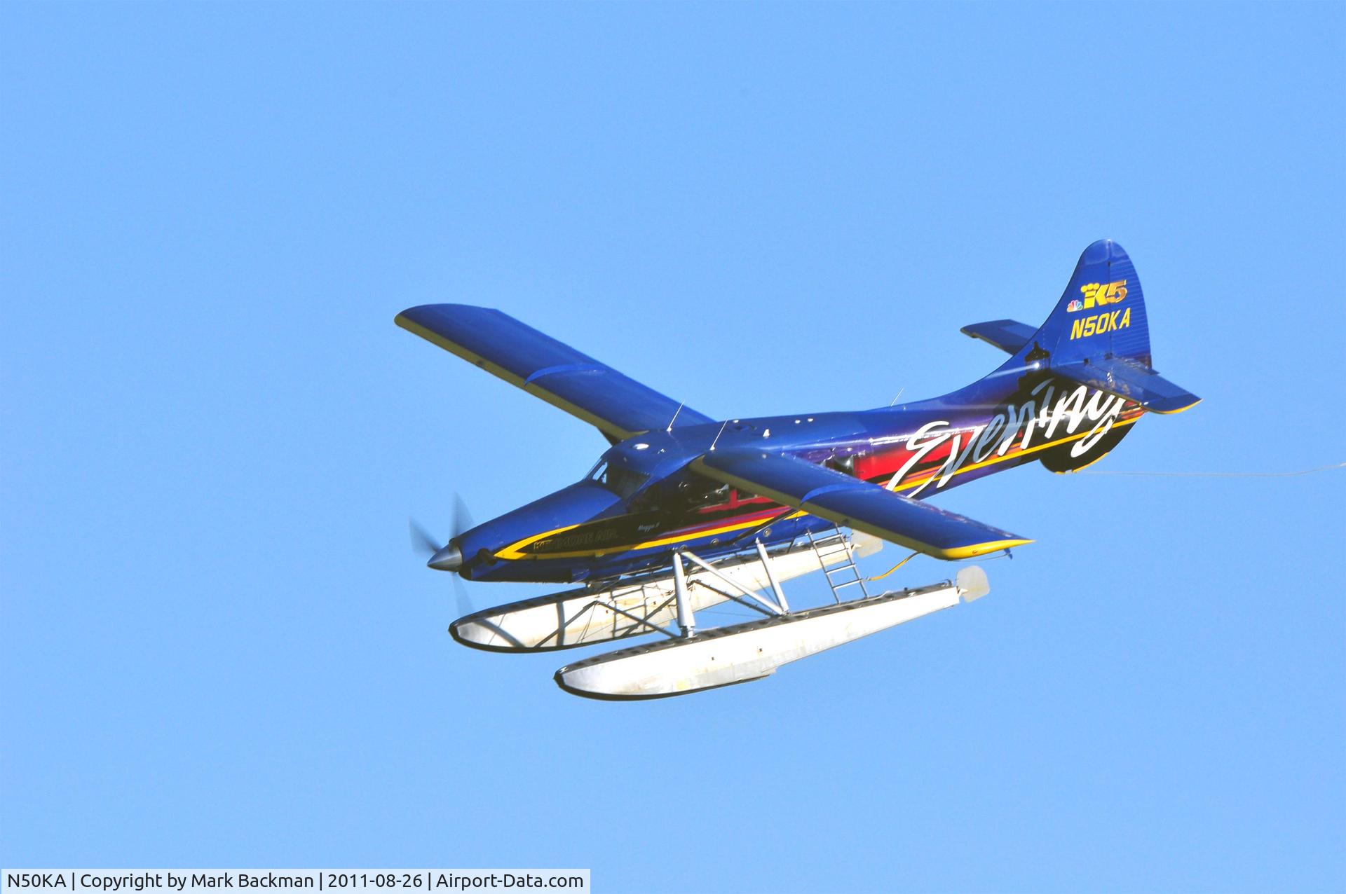 N50KA, 1956 De Havilland Canada DHC-3 Otter C/N 221, Lake Union, Seattle, WA, Nikon D7000, 1/320, F8, ISO125