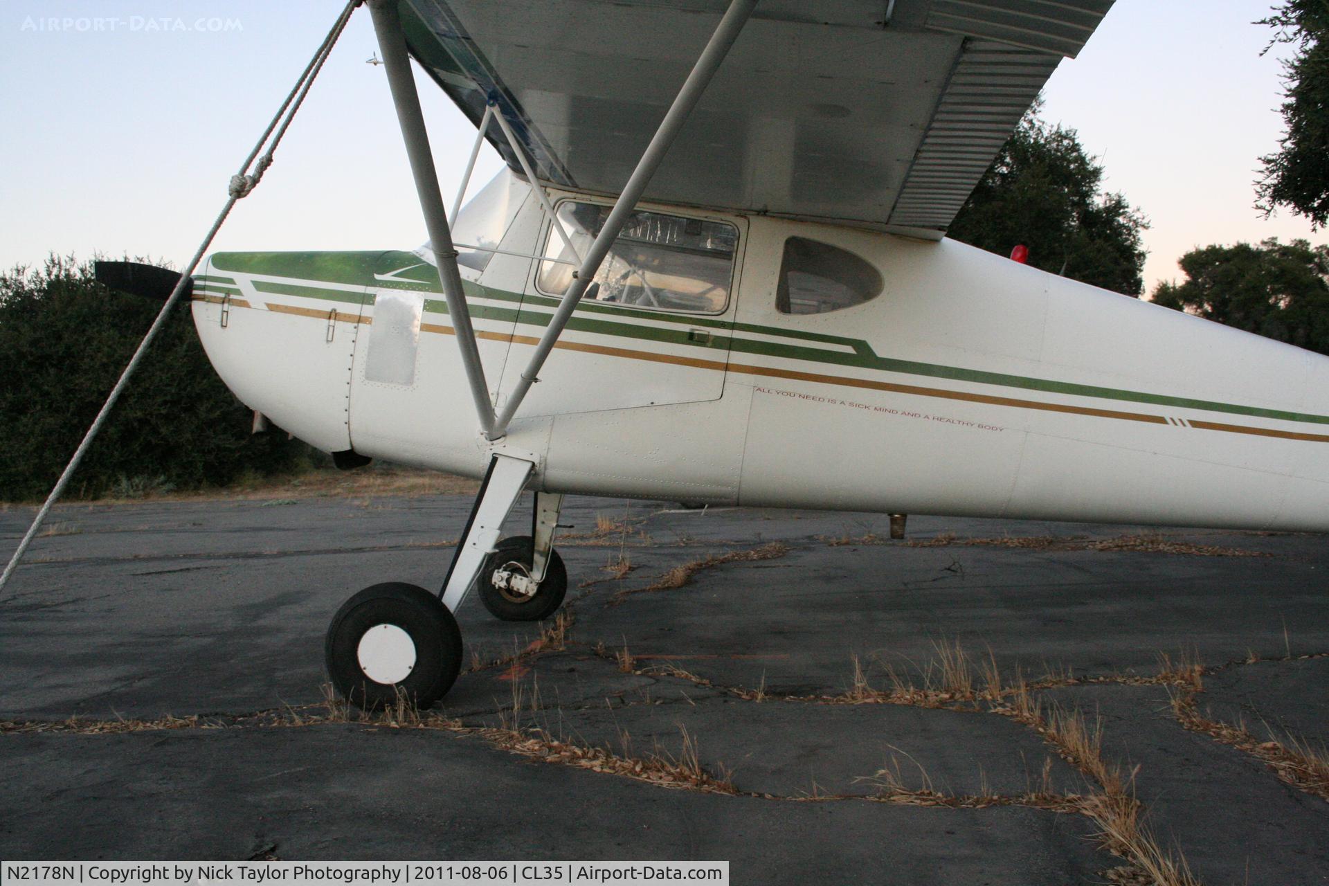 N2178N, 1947 Cessna 140 C/N 12414, 