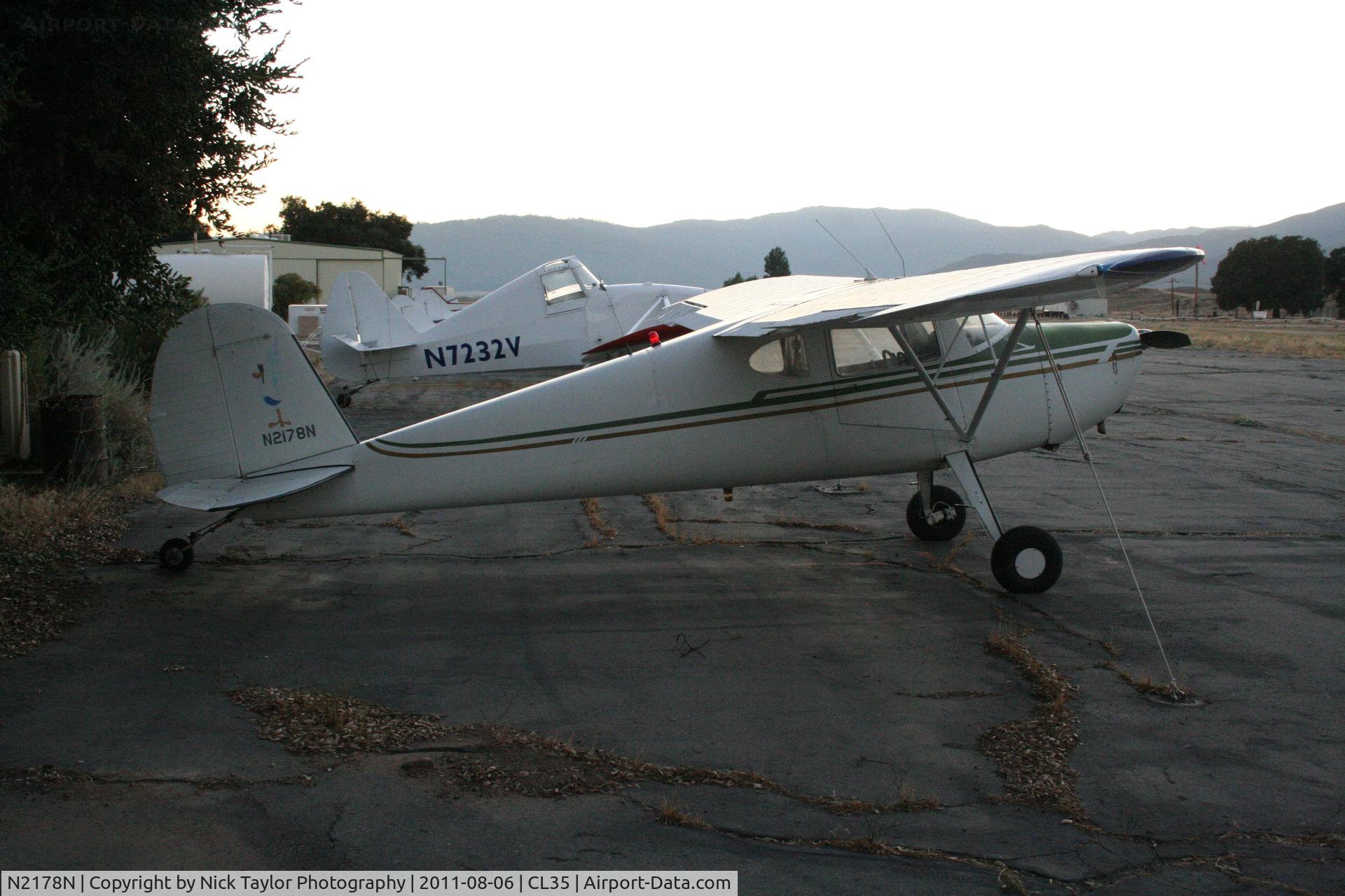 N2178N, 1947 Cessna 140 C/N 12414, Warner springs