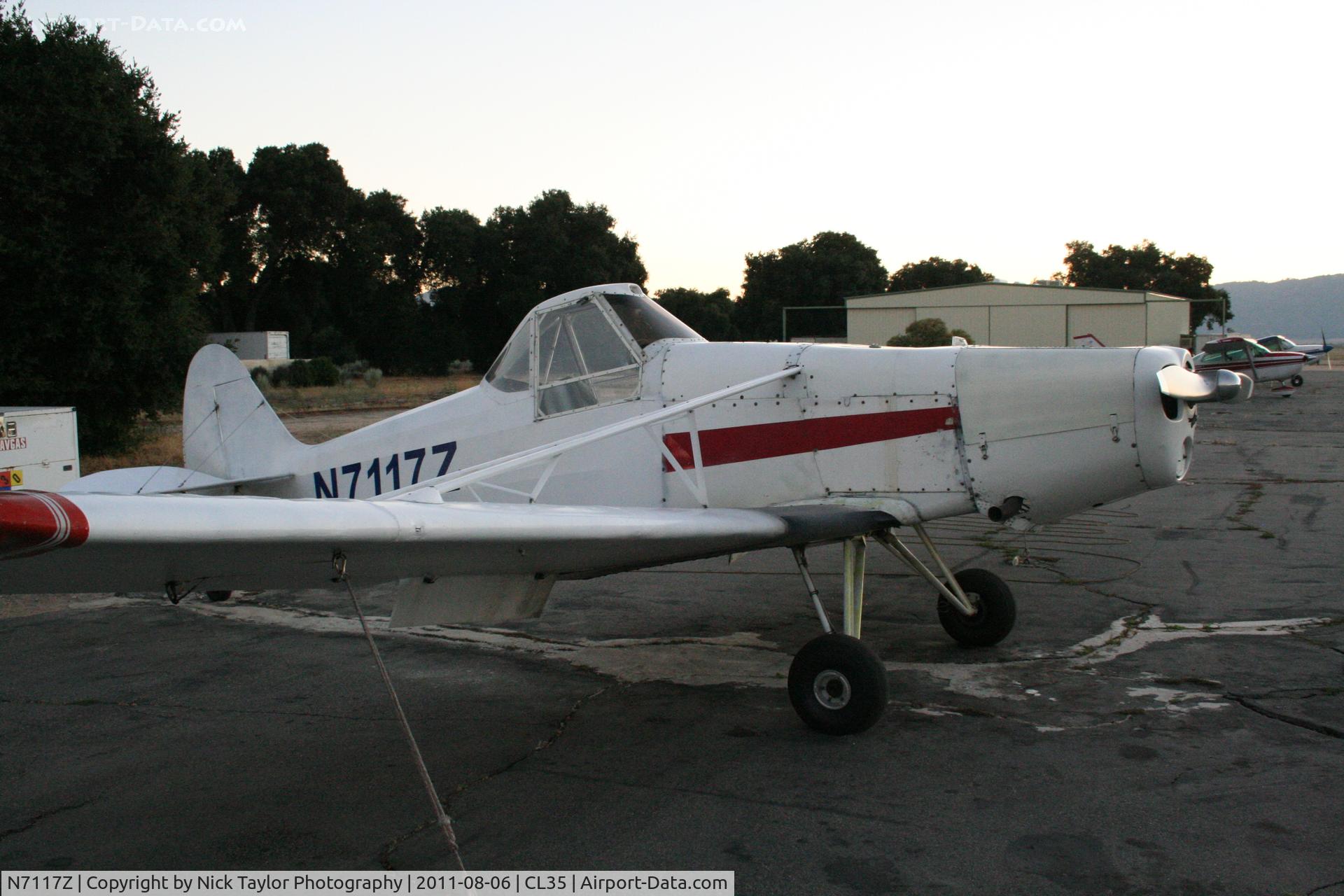 N7117Z, 1964 Piper PA-25-235 C/N 25-2914, Tow plane