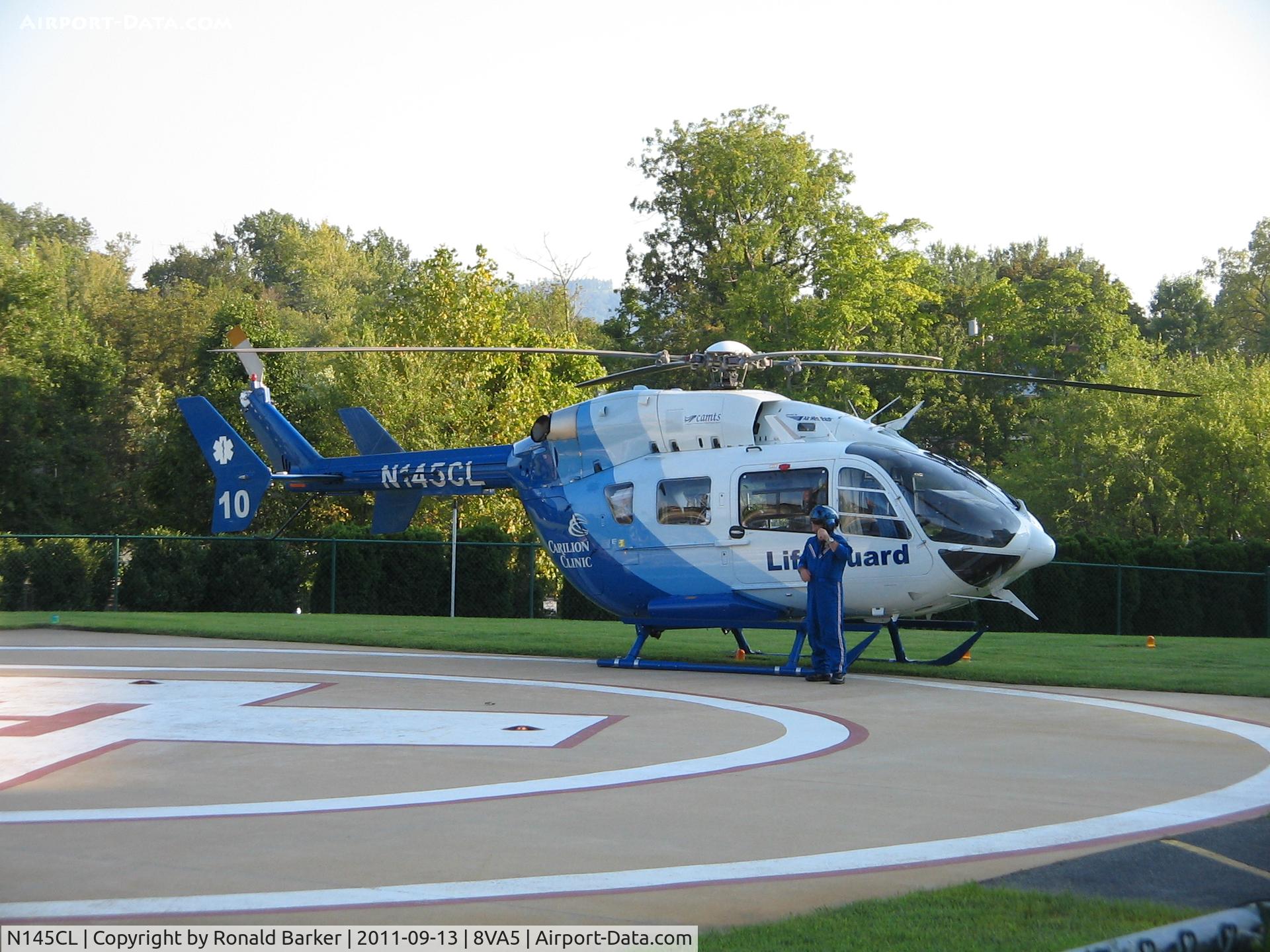 N145CL, 2008 Eurocopter-Kawasaki EC-145 (BK-117C-2) C/N 9188, UVA, VA