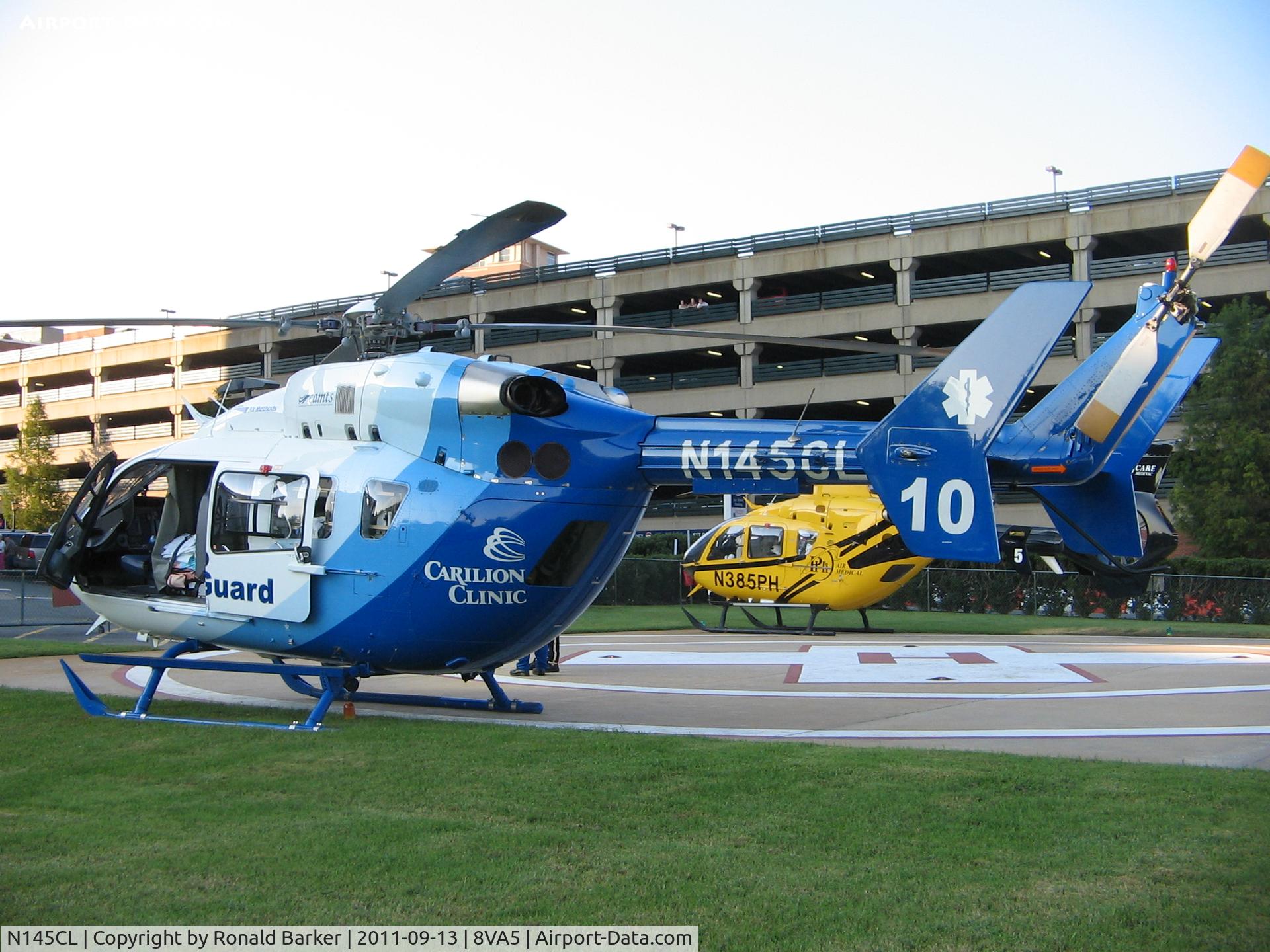 N145CL, 2008 Eurocopter-Kawasaki EC-145 (BK-117C-2) C/N 9188, UVA, VA