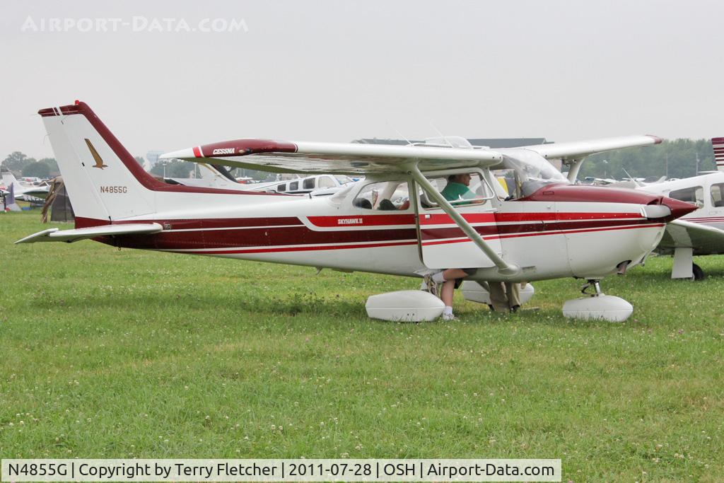 N4855G, 1979 Cessna 172N C/N 17273402, At 2011 Oshkosh