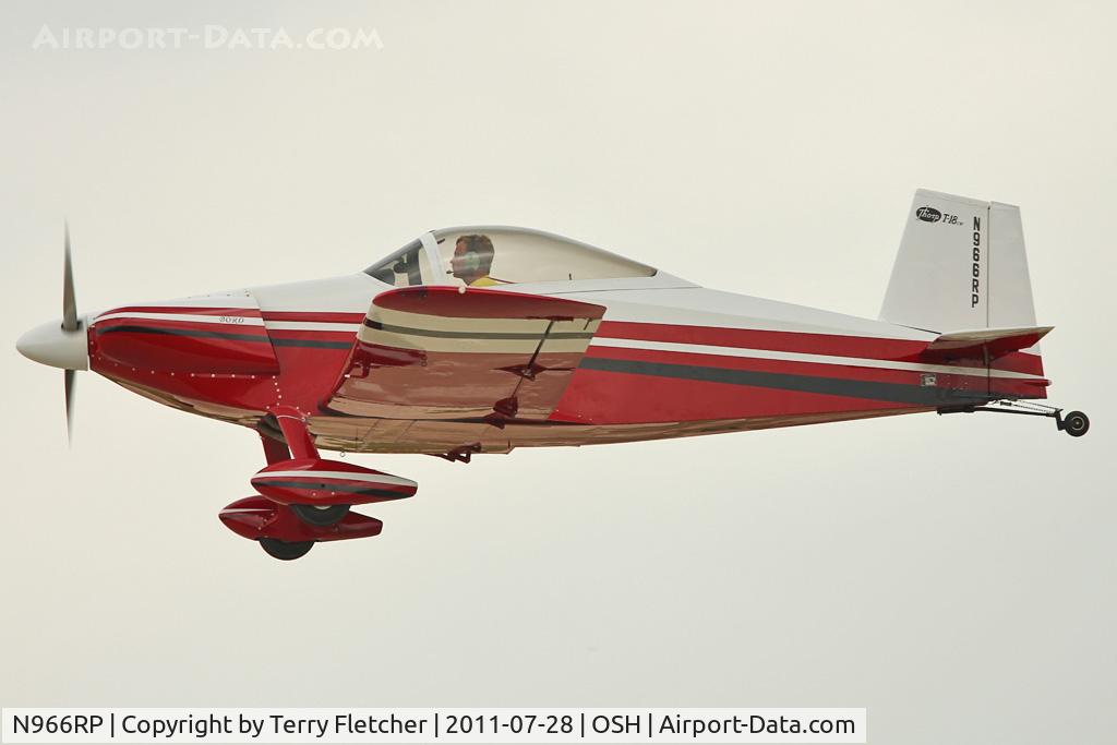 N966RP, 1998 Thorp T-18CW Tiger C/N 966, At 2011 Oshkosh
