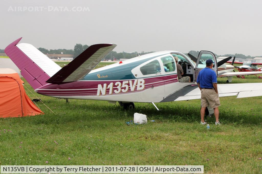 N135VB, 1979 Beech V35B Bonanza C/N D-10263, At 2011 Oshkosh