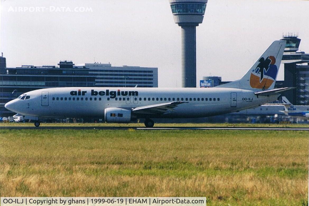 OO-ILJ, 1991 Boeing 737-46B C/N 25262, Air Belgium