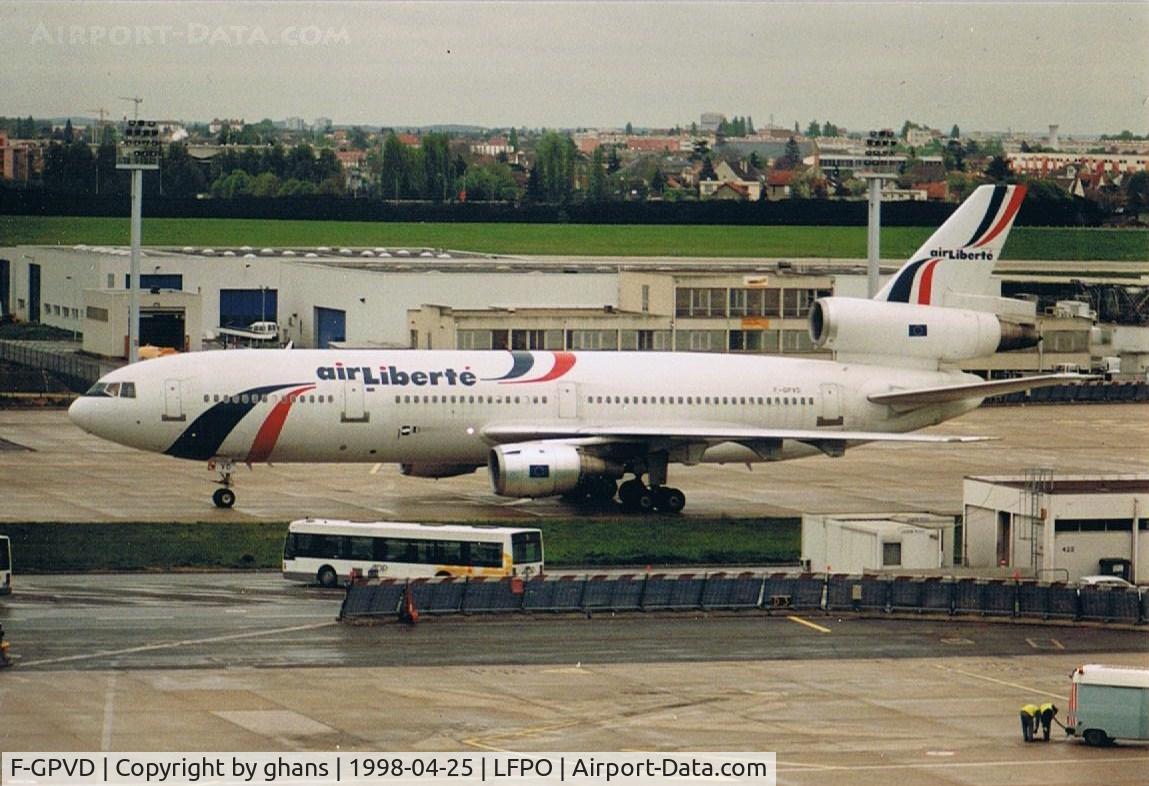F-GPVD, 1973 Douglas DC-10-30 C/N 47865, Air Liberté