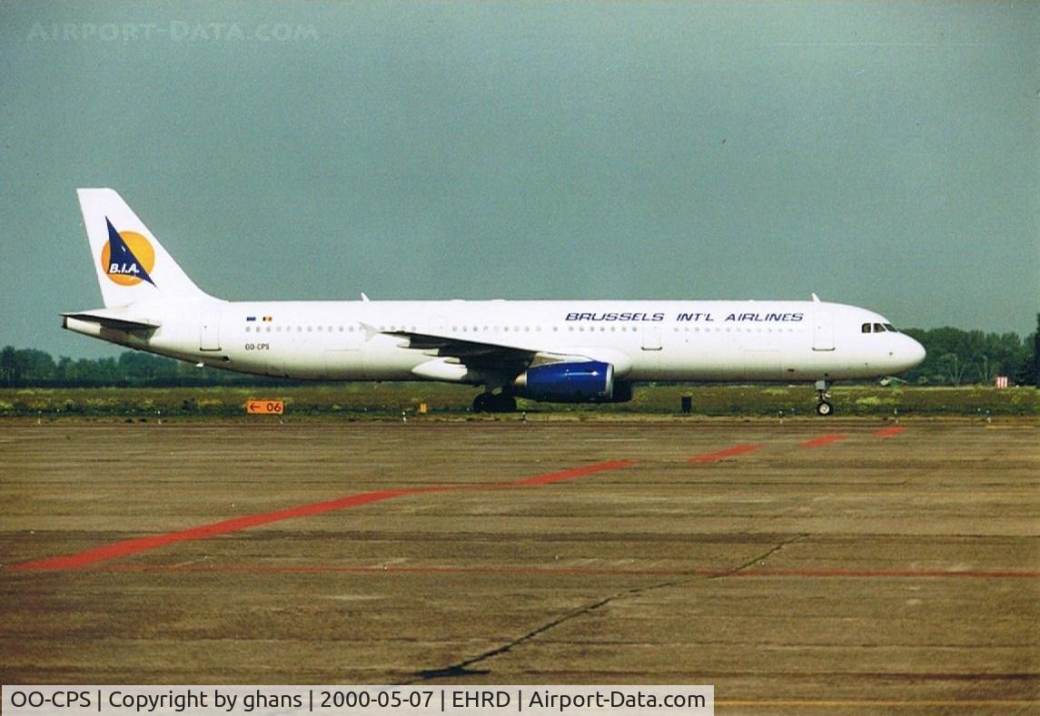 OO-CPS, 1996 Airbus A321-131 C/N 591, Brussels Int'l Airlines