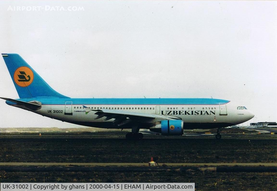 UK-31002, 1991 Airbus A310-324 C/N 576, Uzbekistan