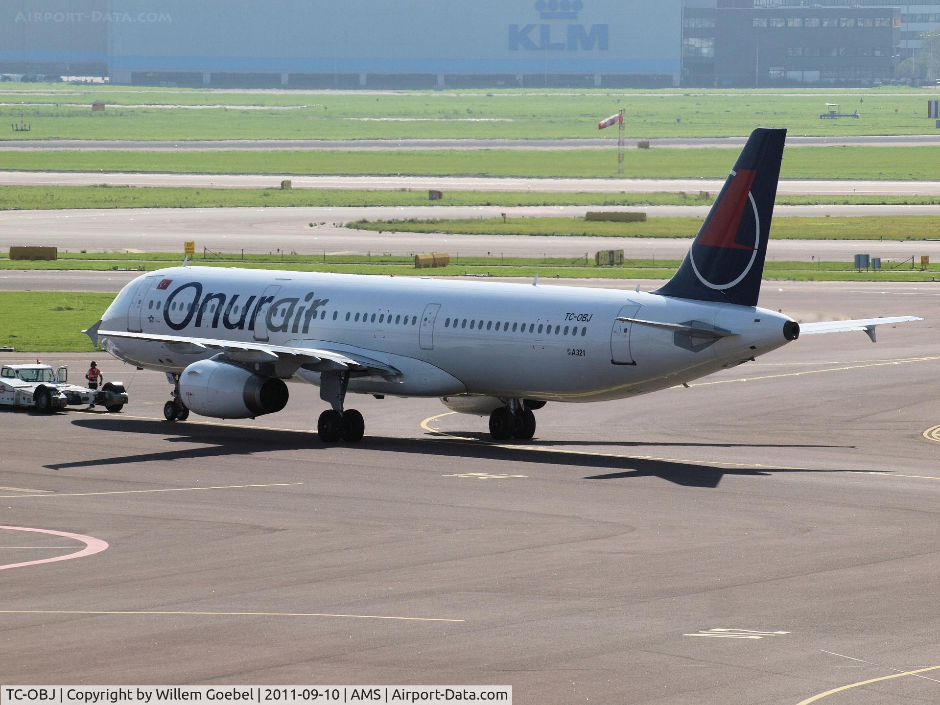 TC-OBJ, 1998 Airbus A321-231 C/N 835, Taxi to the runway of 