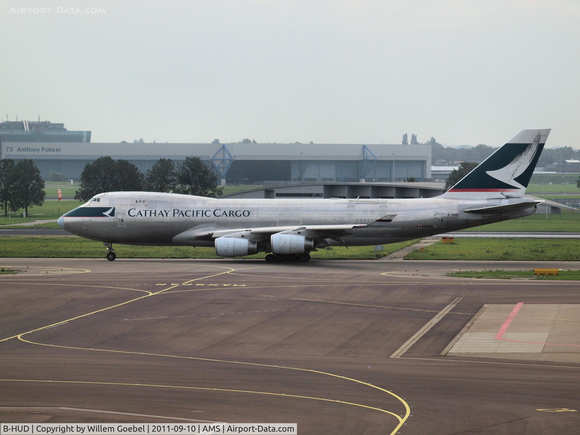 B-HUD, 1992 Boeing 747-467 C/N 25874, Taxi to the runway of 
