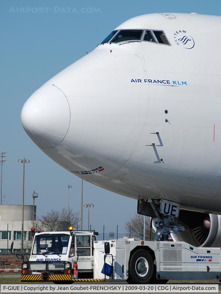 F-GIUE, 2005 Boeing 747-428F/ER/SCD C/N 33097, Air France Cargo