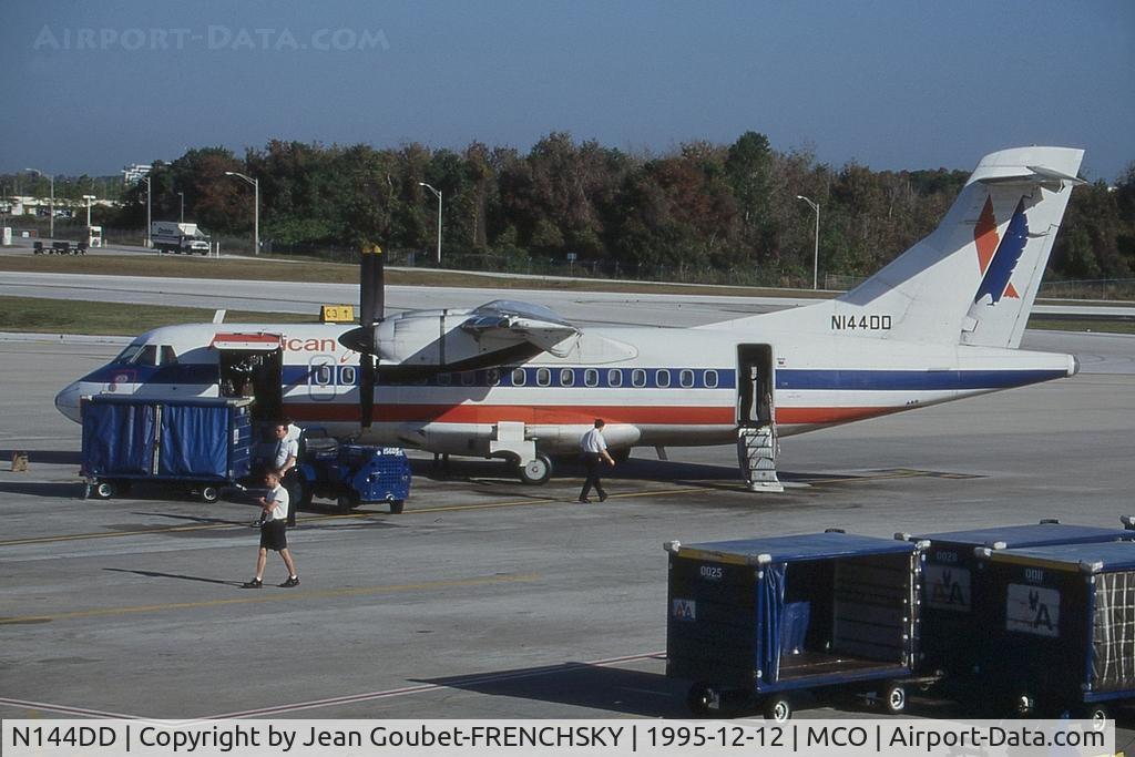 N144DD, 1987 ATR 42-300 C/N 074, AMERICAN to Key West