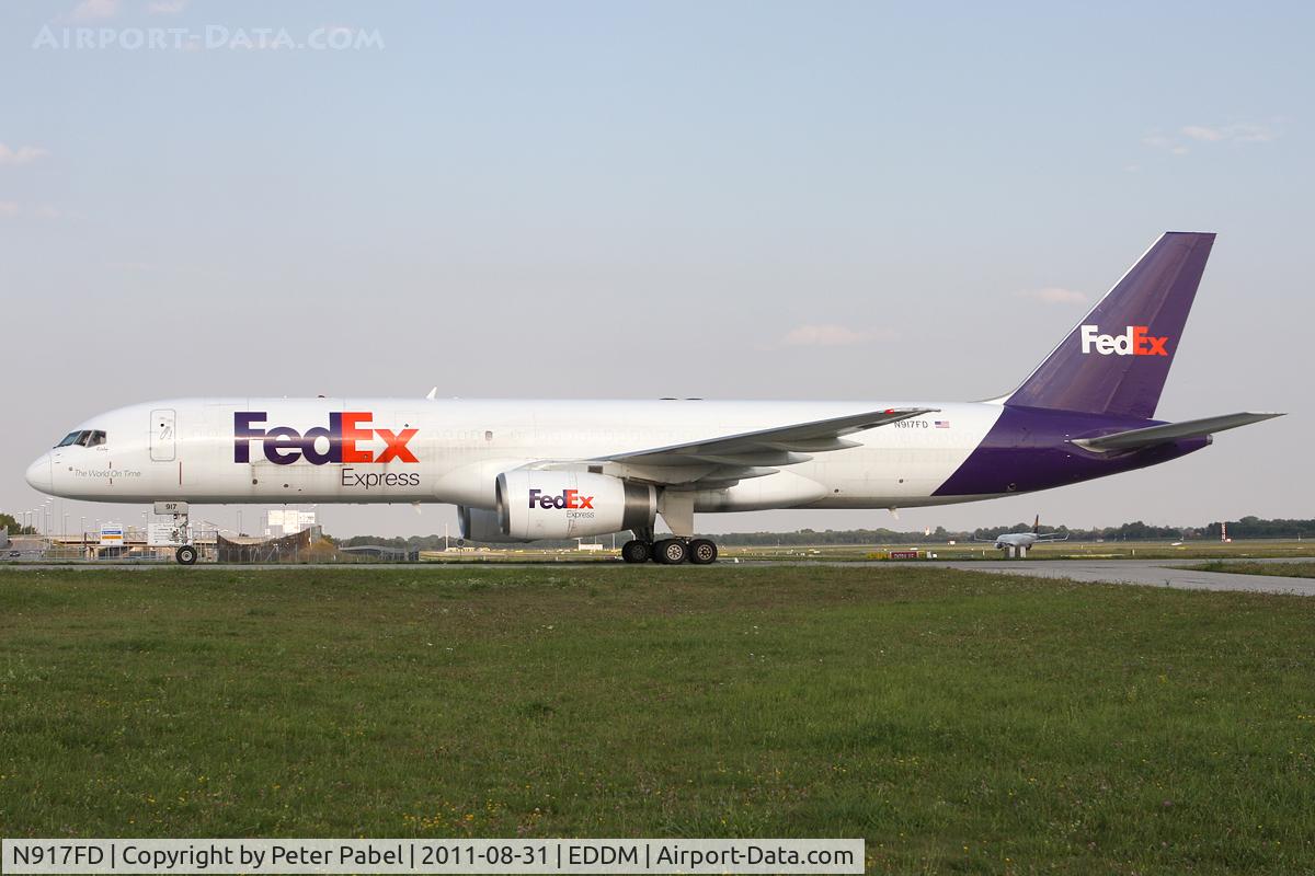 N917FD, 1989 Boeing 757-23A C/N 24291, FedEx
