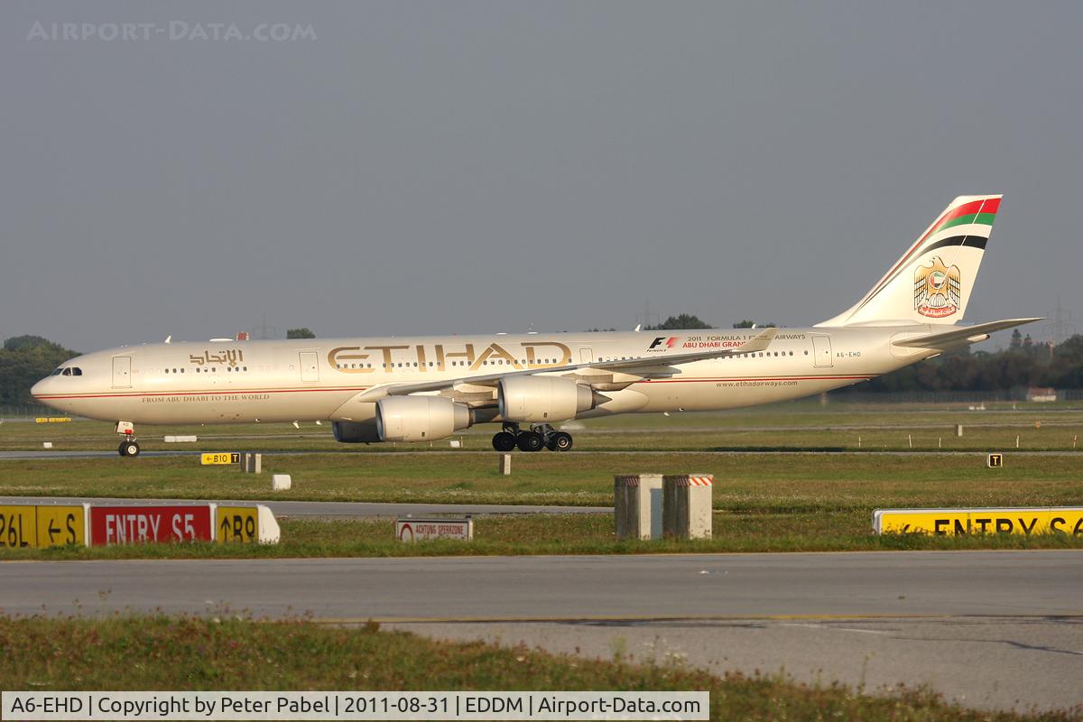 A6-EHD, 2006 Airbus A340-541 C/N 783, Etihad