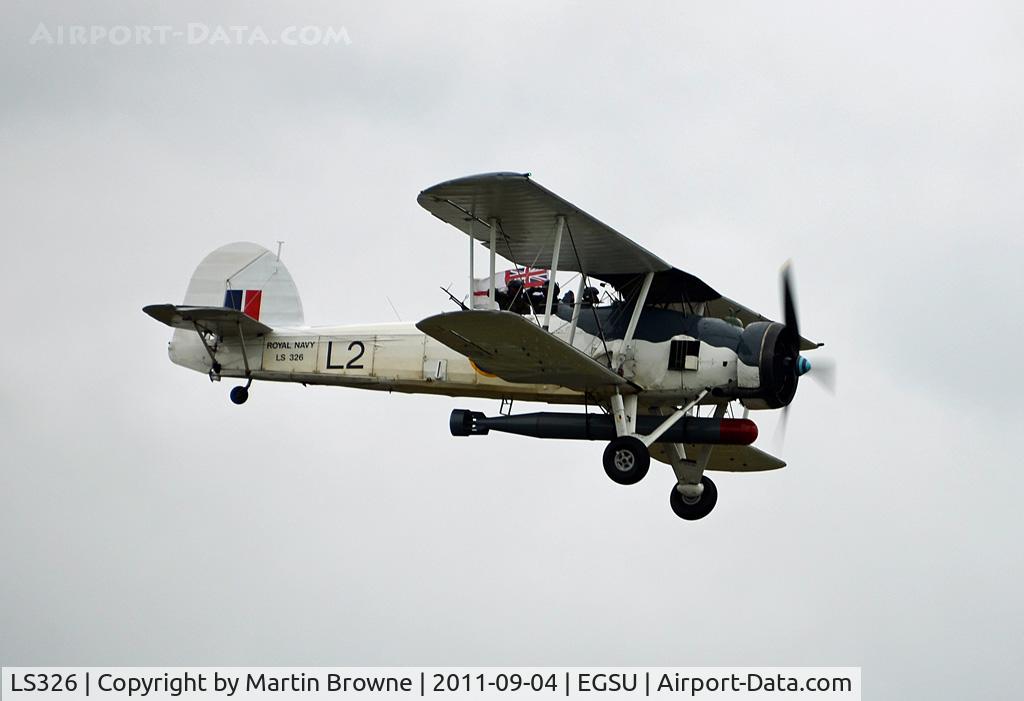 LS326, 1943 Fairey Swordfish Mk.II C/N Not found LS326, DULL AND RAINY DAY