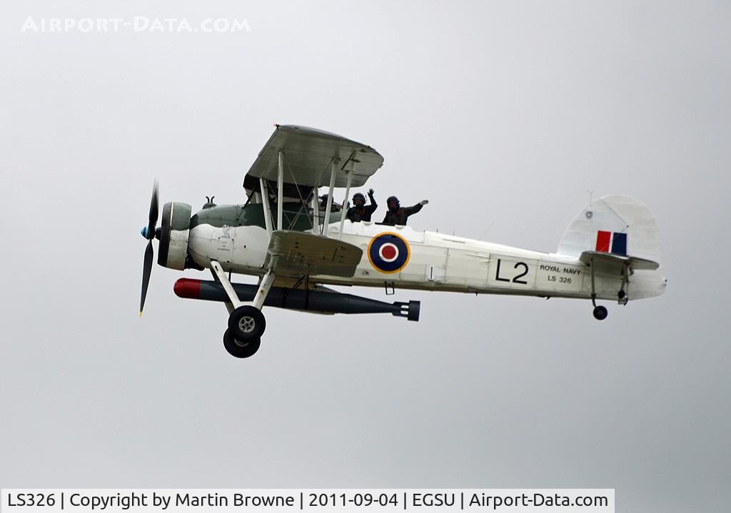 LS326, 1943 Fairey Swordfish Mk.II C/N Not found LS326, DULL AND RAINY DAY