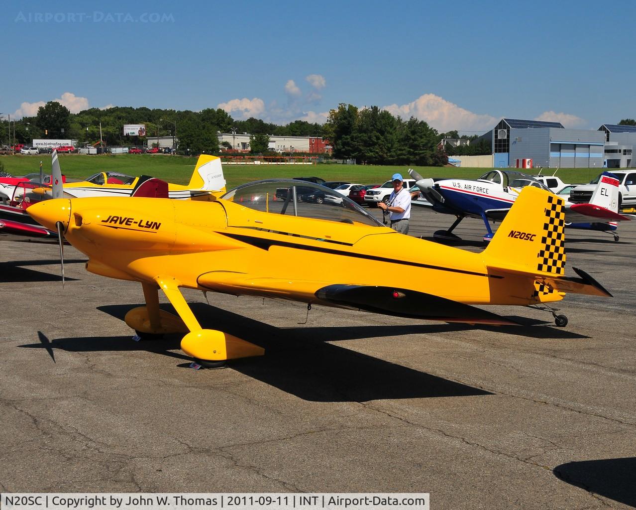 N20SC, 2000 Vans RV-4 C/N 2678, Winston Salem Airshow 2011
