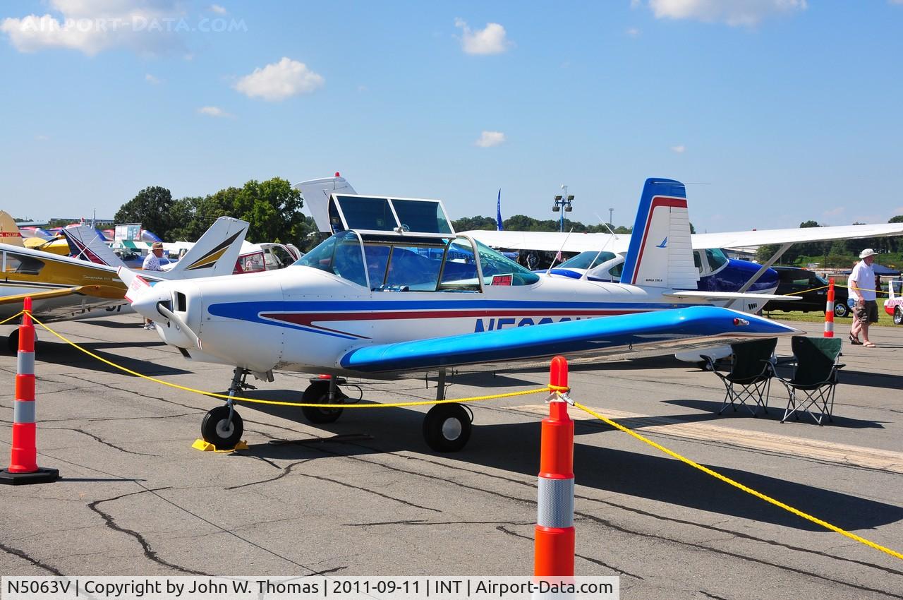 N5063V, 1975 Varga 2150A Kachina C/N VAC-51-75, Winston Salem Airshow 2011