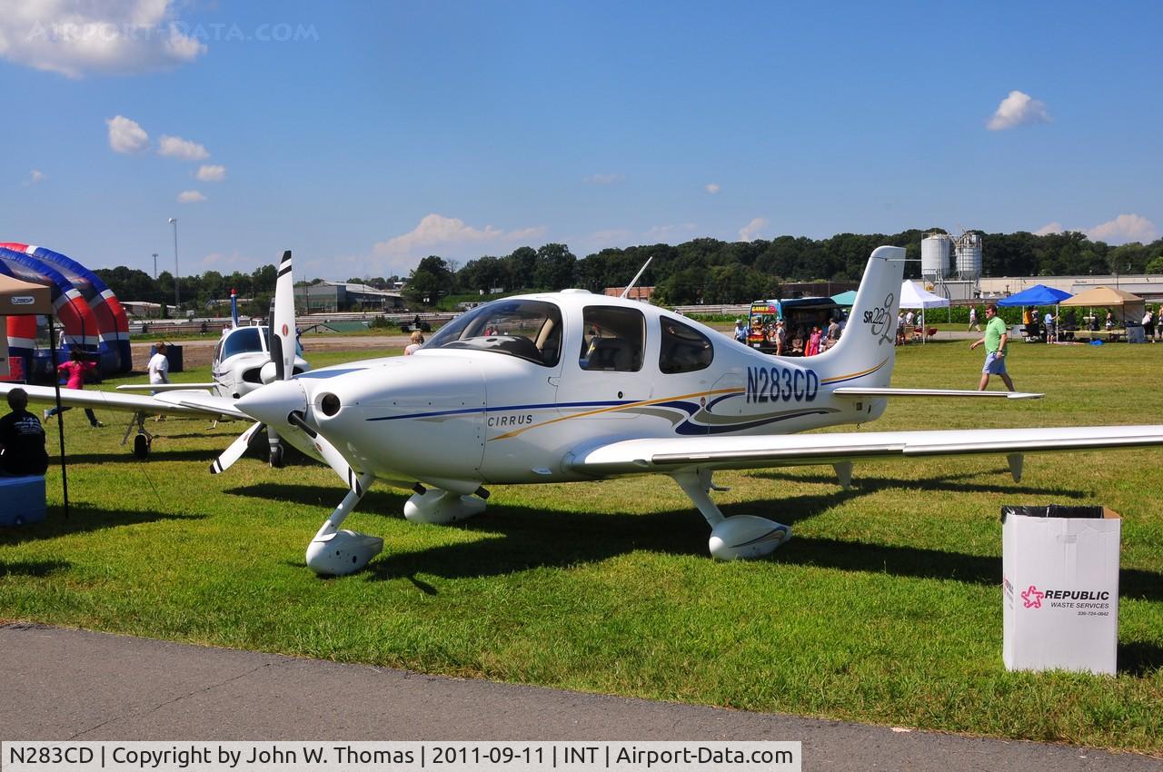 N283CD, 2004 Cirrus SR22 C/N 1243, Winston Salem Airshow 2011