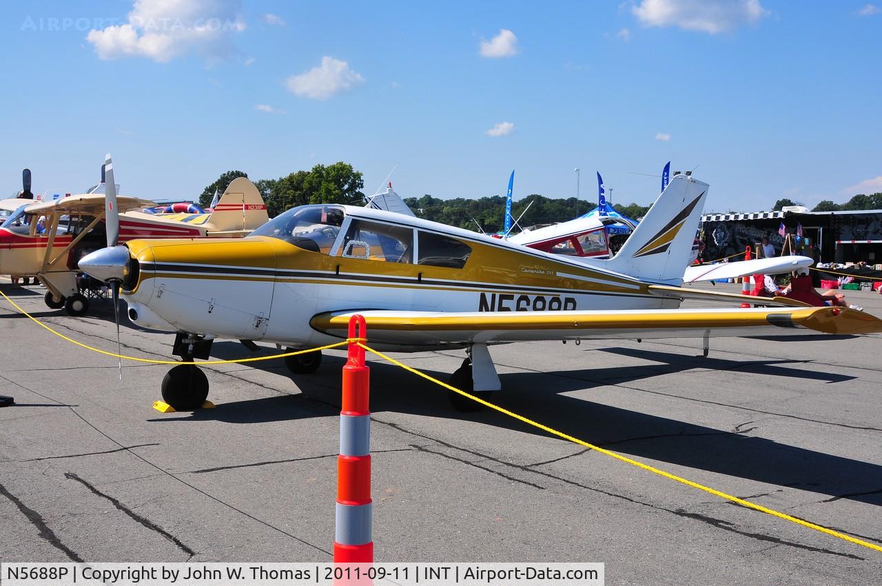 N5688P, 1959 Piper PA-24-250 Comanche C/N 24-760, Winston Salem Airshow 2011