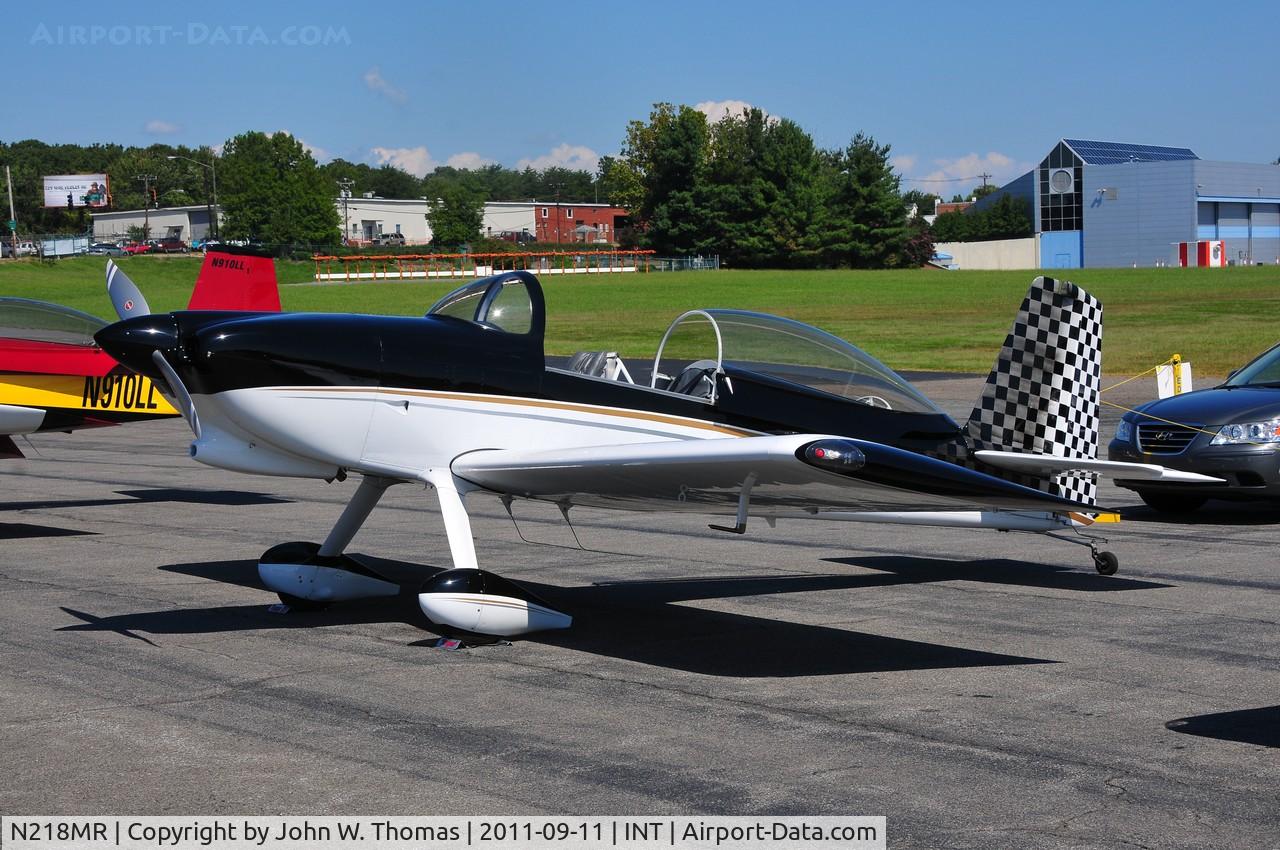 N218MR, Vans RV-8 C/N 82011, Winston Salem Airshow 2011