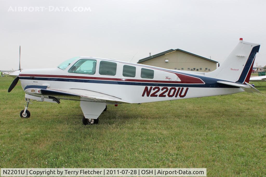 N2201U, 1997 Raytheon Aircraft Company B36TC Bonanza C/N EA-601, At 2011 Oshkosh