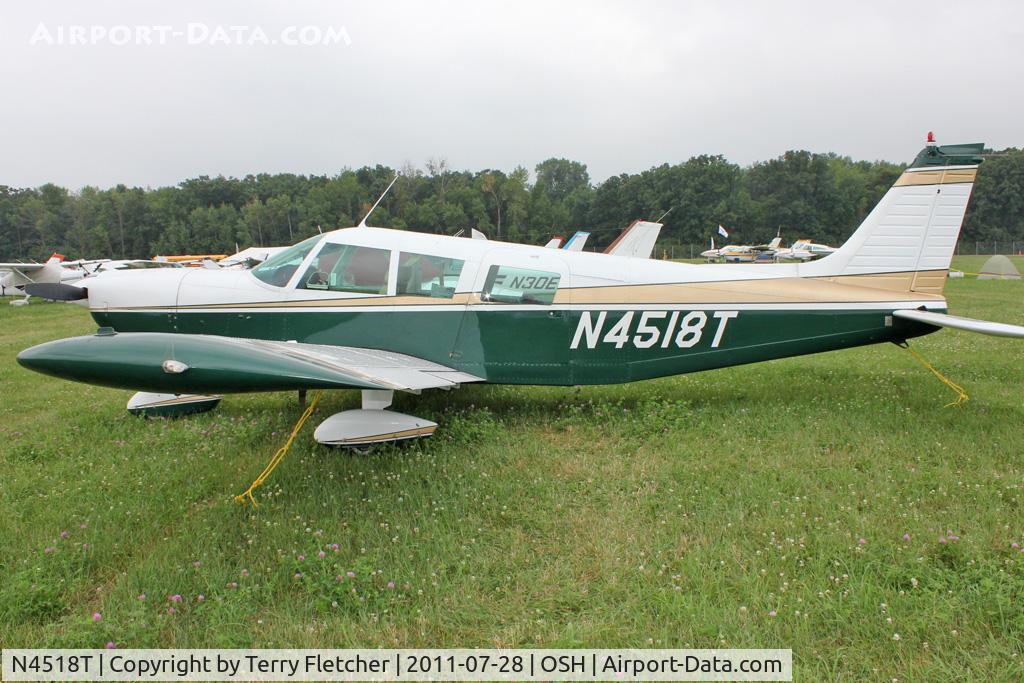 N4518T, 1972 Piper PA-32-260 Cherokee Six C/N 32-7200022, At 2011 Oshkosh