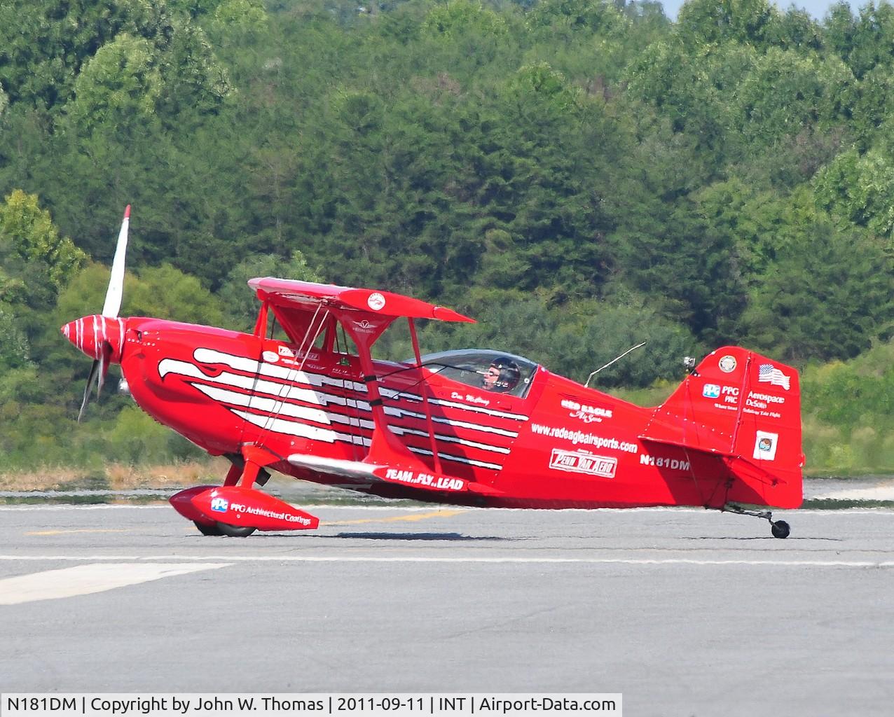 N181DM, 2001 Christen Eagle I C/N M002, Winston Salem Airshow 2011