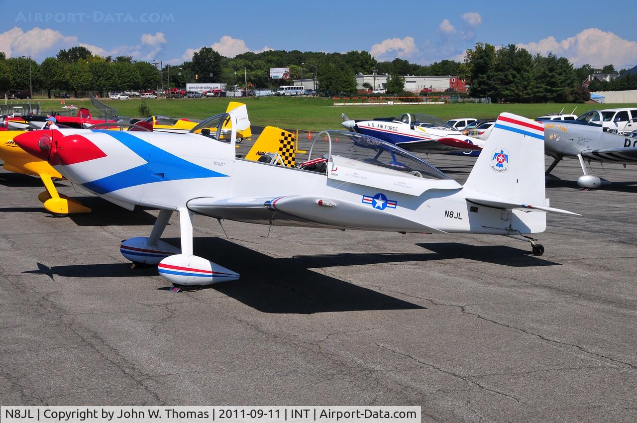 N8JL, 2001 Vans RV-8 C/N 81324, Winston Salem Airshow 2011