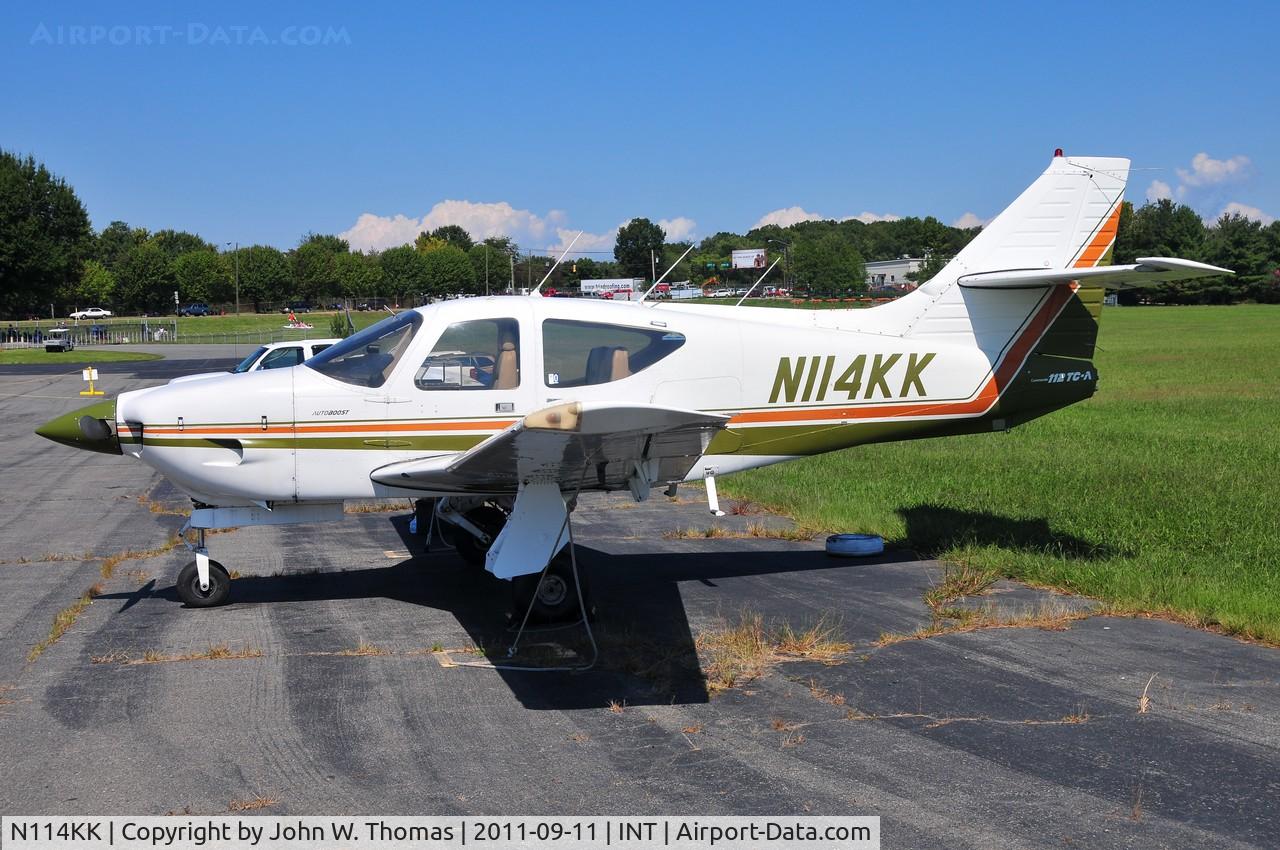 N114KK, 1977 Rockwell International 112TCA Commander C/N 13163, Winston Salem Airshow 2011