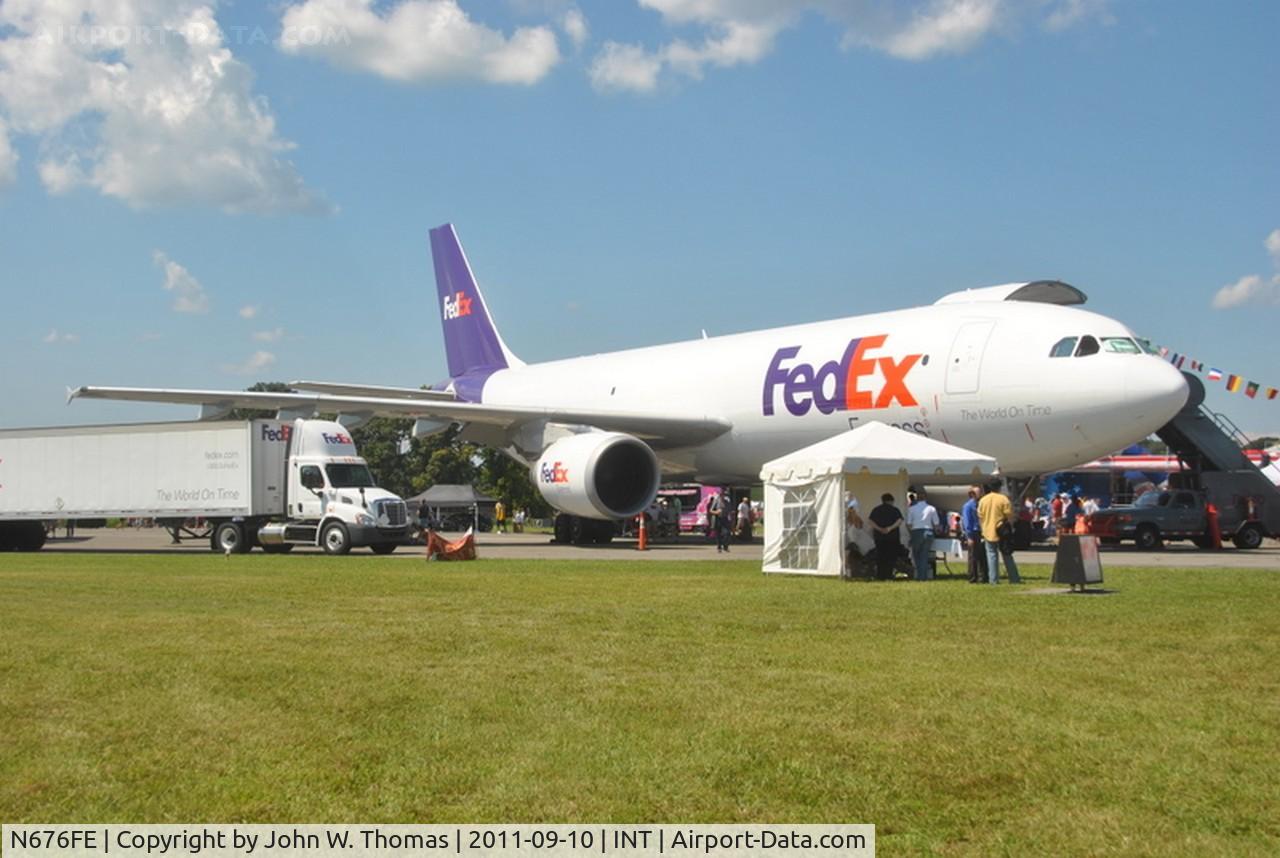 N676FE, 1998 Airbus A300F4-605R C/N 790, Winston Salem Airshow 2011