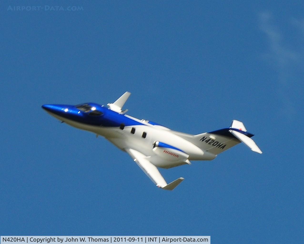 N420HA, 2003 Honda HA-420 HondaJet C/N P001, Winston Salem Airshow 2011