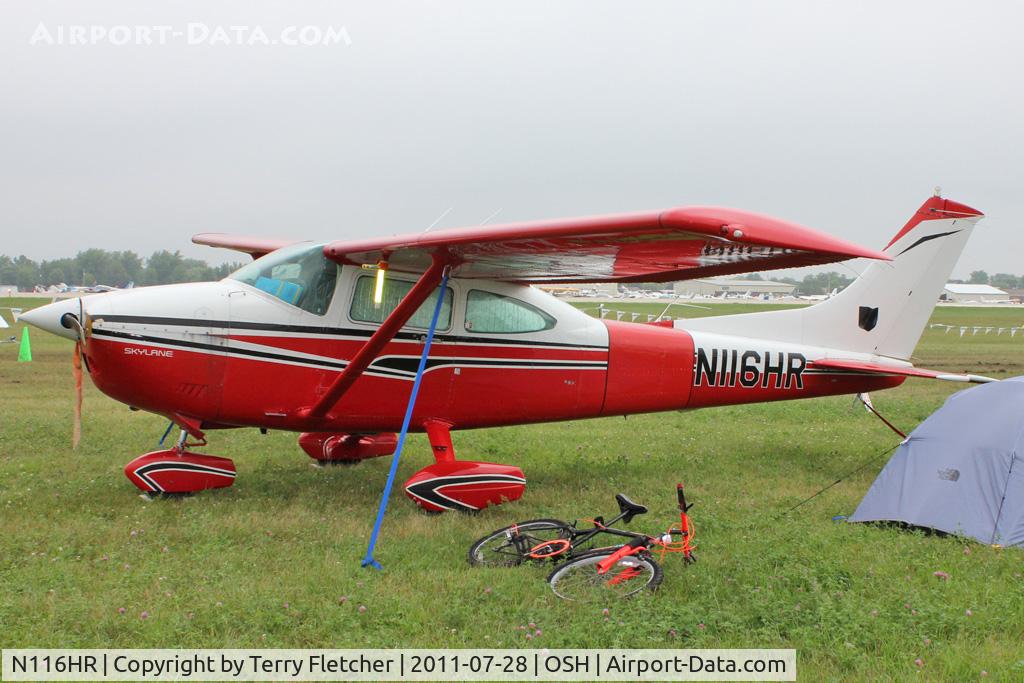 N116HR, Cessna 182R Skylane C/N 18268579, At 2011 Oshkosh