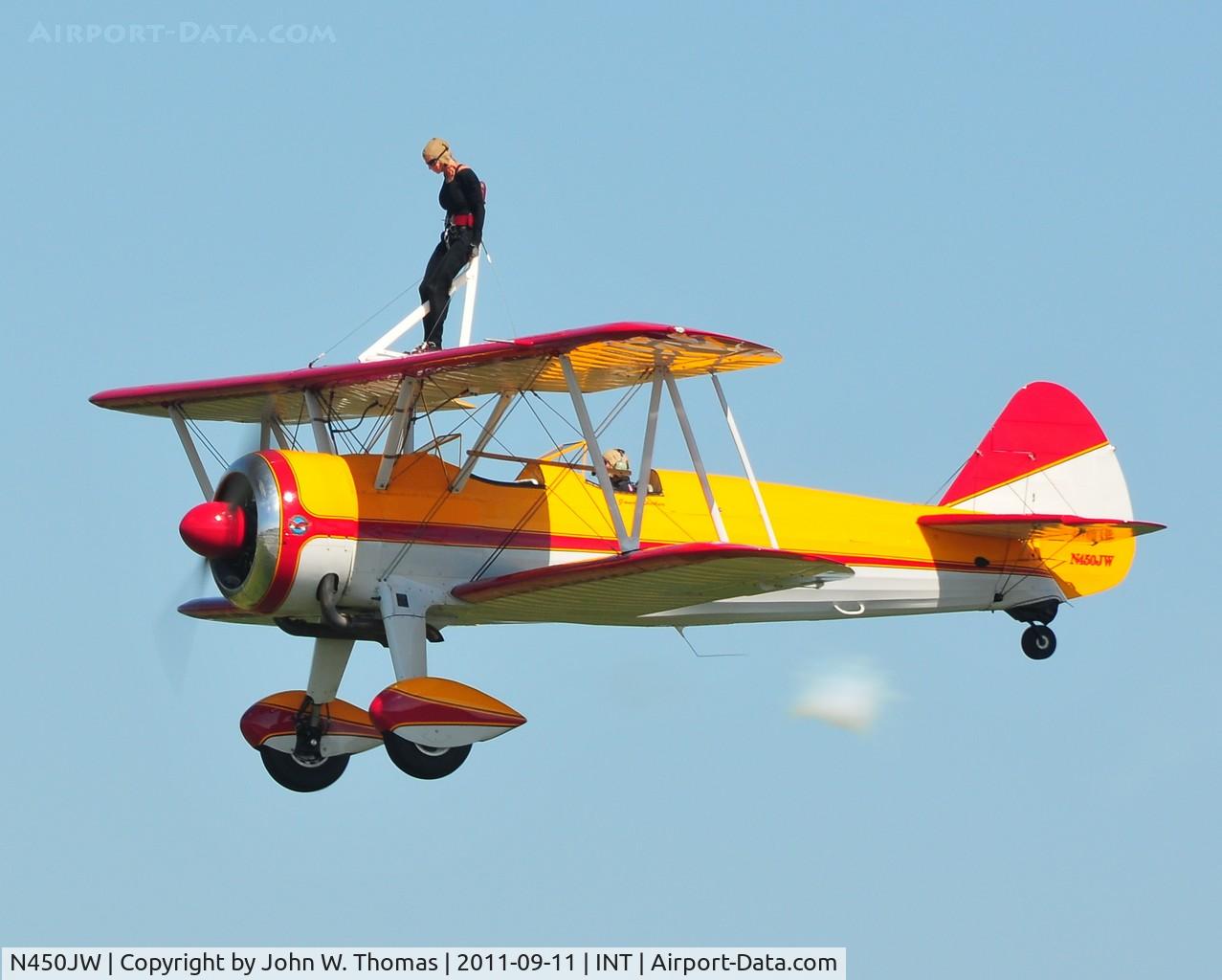 N450JW, 1941 Boeing IB75A C/N 75-789, Winston Salem Airshow 2011
