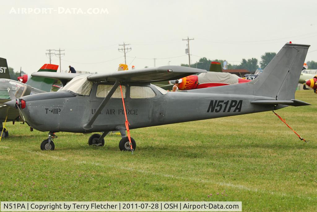 N51PA, 1972 Cessna 172M C/N 17260792, At 2011 Oshkosh