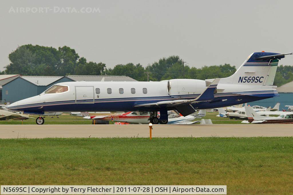 N569SC, 1999 Learjet Inc 31A C/N 177, At 2011 Oshkosh