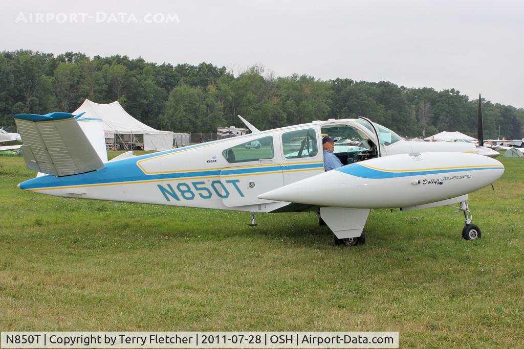 N850T, Beech V35B Bonanza C/N D-9367, At 2011 Oshkosh
