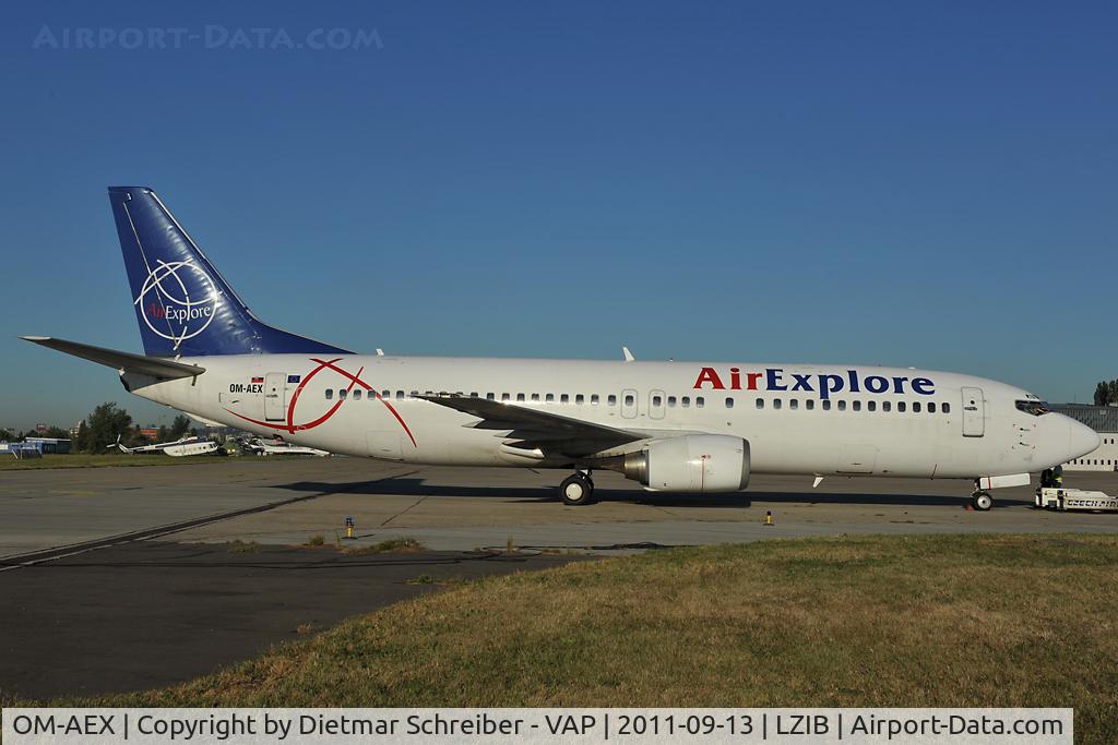 OM-AEX, 1992 Boeing 737-4Y0 C/N 25178, Air Explore Boeing 737-400