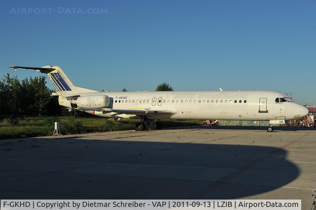 F-GKHD, 1992 Fokker 100 (F-28-0100) C/N 11381, ex Brit Air Fokker 100