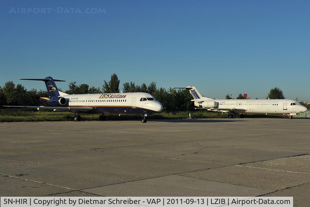 5N-HIR, 1994 Fokker 100 (F-28-0100) C/N 11498, IRS Airlines Fokker 100