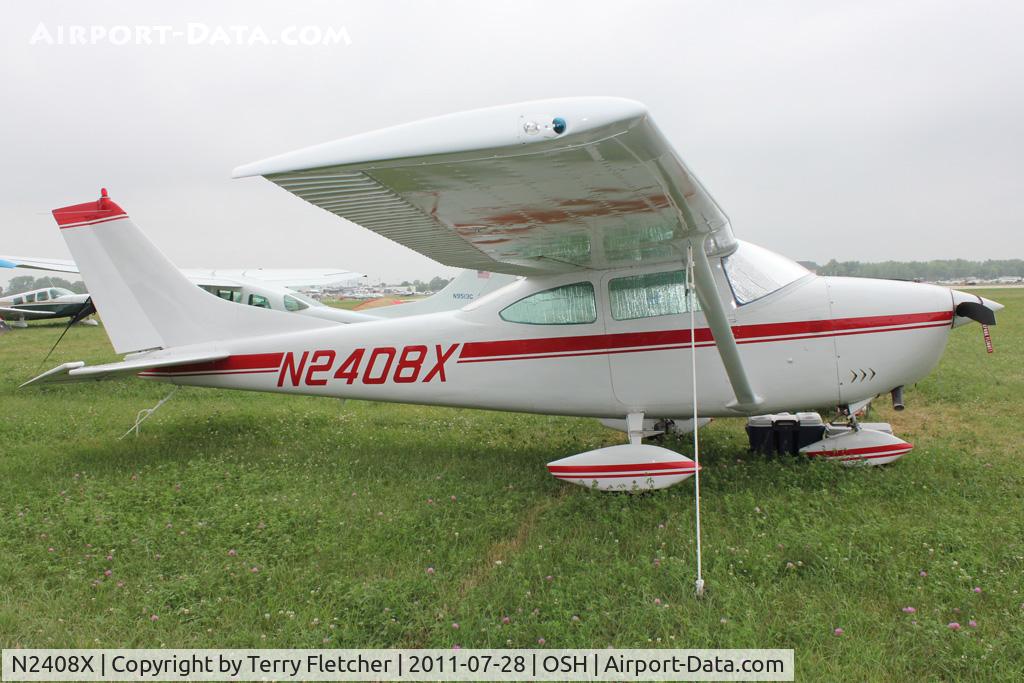 N2408X, 1965 Cessna 182H Skylane C/N 18256308, At 2011 Oshkosh