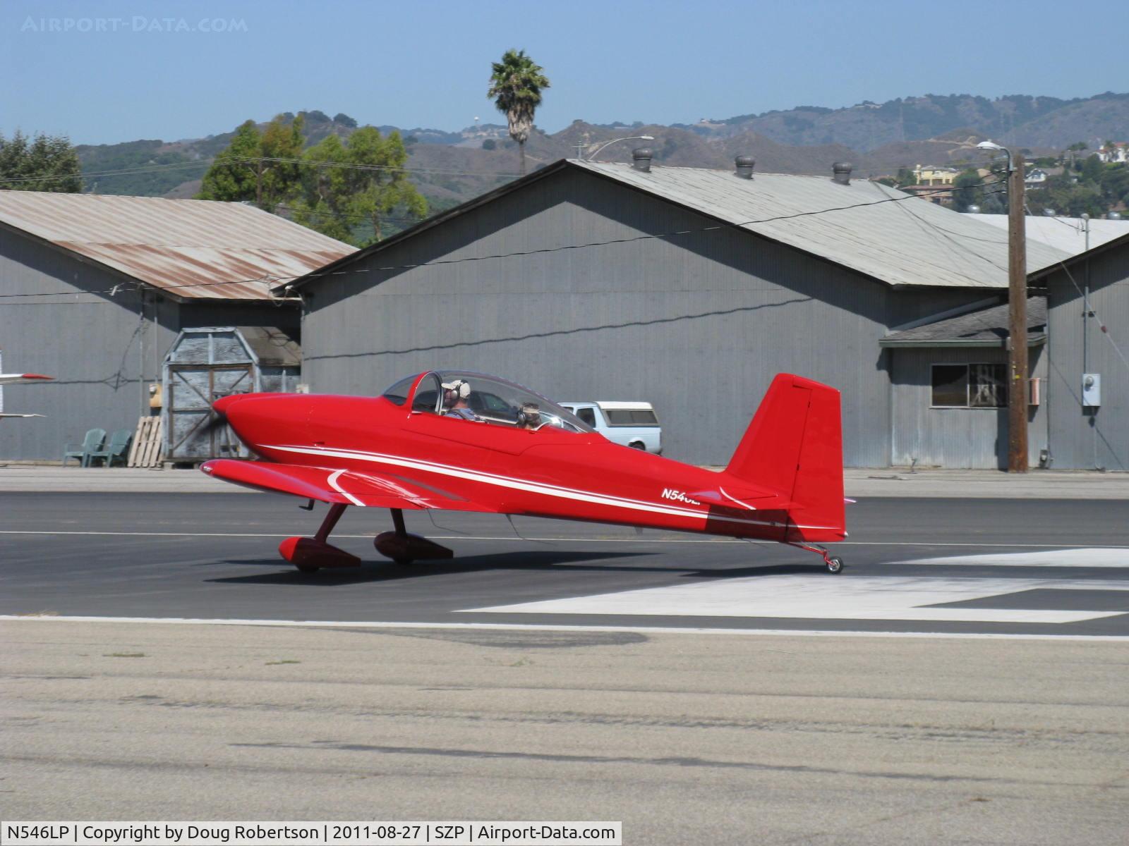 N546LP, Vans RV-8 C/N 82726, 2007 Obrien OBRIEN SPECIAL VAN's RV-8, Lycoming IO-360EXP 180 Hp, takeoff roll Rwy 22