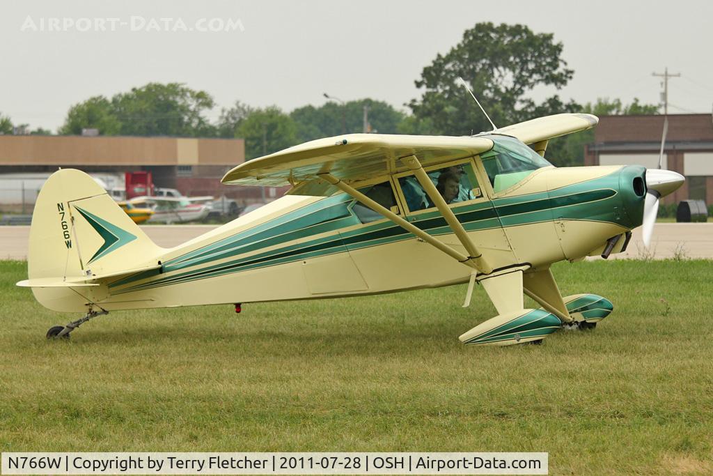 N766W, 1960 Piper PA-22-150 C/N 22-7295, At 2011 Oshkosh