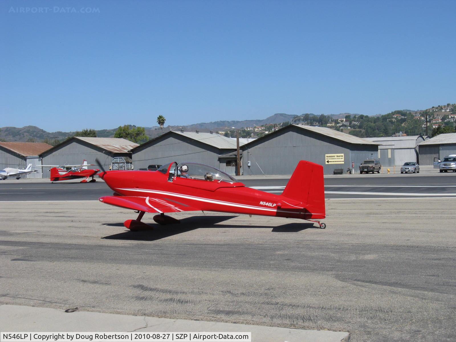 N546LP, Vans RV-8 C/N 82726, 2007 Obrien OBRIEN SPECIAL VAN's RV-8, Lycoming IO-360EXP 180 Hp