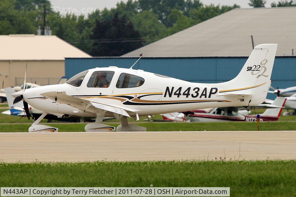 N443AP, 2004 Cirrus SR22 G2 C/N 1094, At 2011 Oshkosh